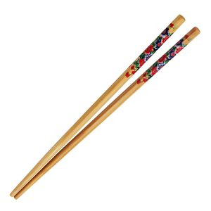 چاپ استیک(چاپستیک چوب غذا خوری بامبو چینی ژاپنی و کره ای)۱ جفتی bamboo chopsticks